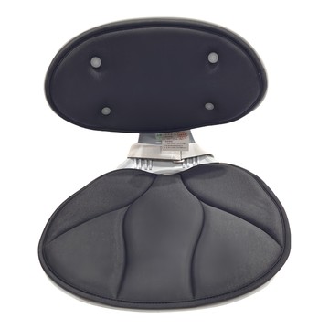 西格傢飾 新一代可折疊脊椎防駝矯姿坐墊，經典黑，太空灰  41 x 36.5 x 34cm