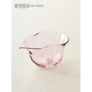 雅致玻璃公道杯大號透明耐熱茶海功夫茶具配件高檔分茶器公杯勻杯