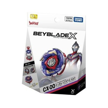 《TAKARA TOMY》 BEYBLADE X戰鬥陀螺X CX-00 戰術組合包 超人力霸王迪卡狂怒 FT 3-60