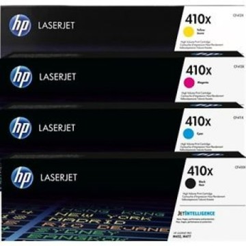 HP CF410X(黑色)/CF411X(藍色)/CF412X(黃色)/CF413X(紅色) 原廠碳粉匣 四色一組