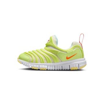 Nike Dynamo Free Br 中童 童鞋 綠色 毛毛蟲 套腳 無鞋帶 運動 休閒鞋 IB8893-181