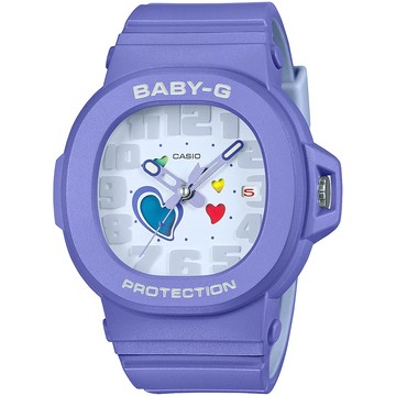 CASIO BABY-G 俏皮愛心 繽紛轉盤指針女錶 手錶 BGA-10-6A