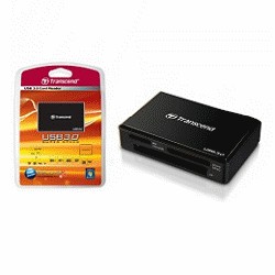 創見USB3.0 All-in-1 Multi Card Reader (黑/白 兩色)