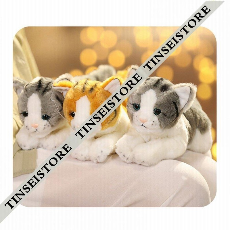 ぬいぐるみ 猫 可愛い 抱き枕 腹臥姿 本物そっくり ねこな 動物 お誕生日 赤ちゃん お祝い リアル 人形 通販 Lineポイント最大0 5 Get Lineショッピング
