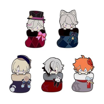 米哈遊 miHoYo 原神 Genshin 絨冬暖聚系列造型徽章