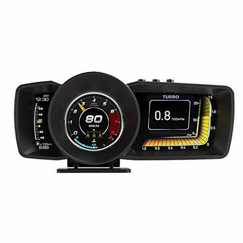 Obd2 Gps メーター 3画面 追加メーター サブメーター 4インチ 後付け ポン付 スピードメーター タコメーター 電圧計 水温計 M Obd 通販 Lineポイント最大0 5 Get Lineショッピング