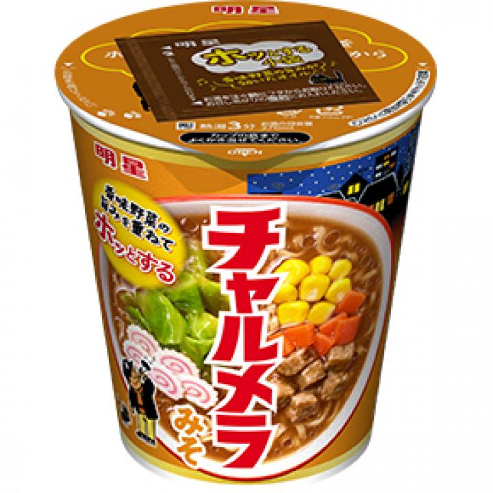 明星食品 チャルメラカップ みそ 72g