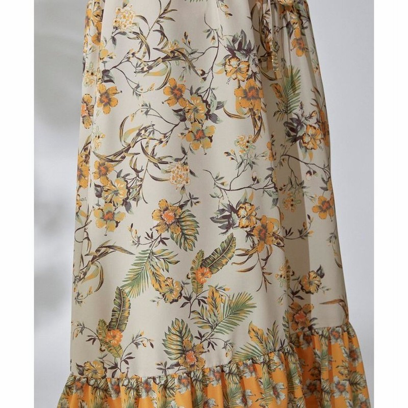 グレースコンチネンタル】サマーフラワープリントスカート | LINE  