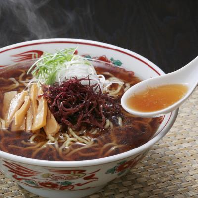 ふるさと納税 石狩市 ＜佐藤水産＞鮭醤油入り石狩ラーメン 16食入