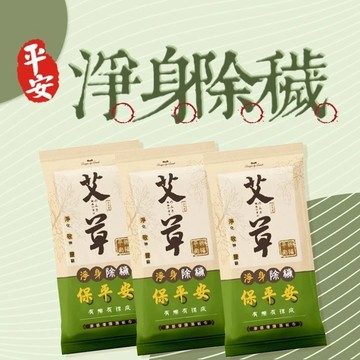 康朵 淨身除穢艾草濕紙巾(10包/組) 艾草濕巾 淨身濕巾 保平安 淨身 避邪 護身 溼紙巾【三哥嚴選】DS007751