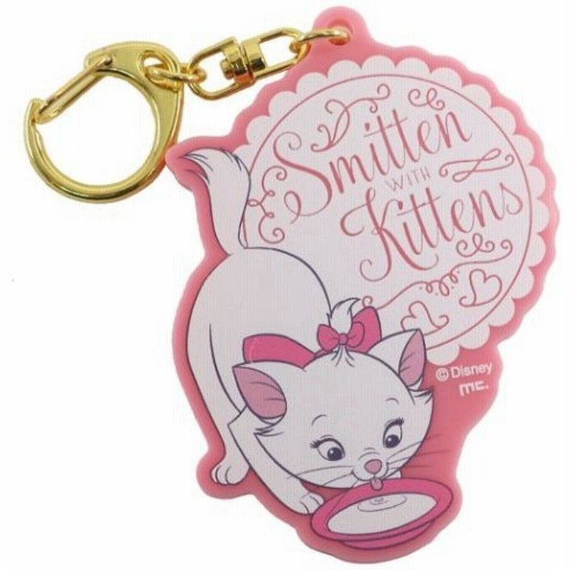 おしゃれキャット マリー グッズ ダイカット アクリル キーホルダー ディズニー キャラクター キーリング リボンシリーズ 通販 Lineポイント最大get Lineショッピング