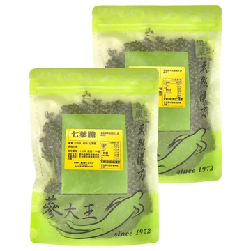 夢大王 七葉膽 中國產  100g  2包  1份