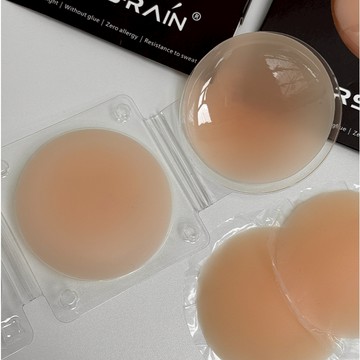 【Aa.chic熱賣商品】黑科技矽膠圓形胸貼(單一色).隱形/圓形/胸貼/搭配/防走光【C233399】