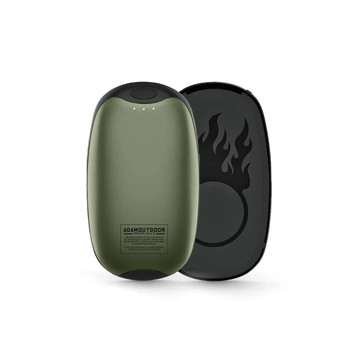 ADAMOUTDOOR USB充電式磁吸掌心暖爐 ADHW-DUAL500 (5000mAh 暖蛋 暖手寶 磁吸暖手寶 磁吸暖暖包 磁吸暖蛋 充電)
