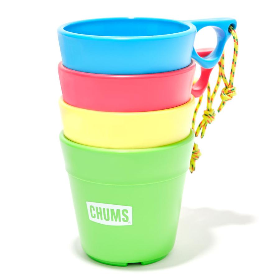 CHUMS チャムス スタッキングキャンパーマグカップセット 4色 CH62-1583-0000-00 350mL