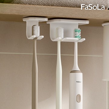 FaSoLa 創意吸頂牙刷架組