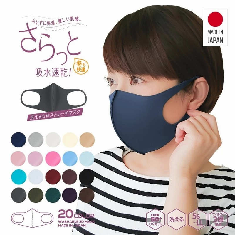 ゆうパケット対応 接触冷感 マスク 日本製 冷感 抗ウイルス 洗える ウレタン ナイロン 通販 Lineポイント最大1 0 Get Lineショッピング
