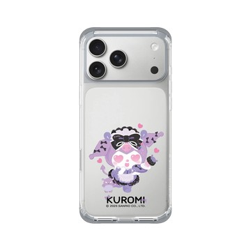 iPhone 17 Pro Max ClearX 霜透灰 - 三麗鷗-酷洛米 Kuromi - 愛意滿點