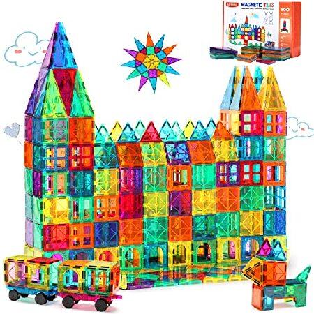 Magnetic Tiles Building Blocks for Kids, STEM Approved Educational