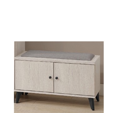 AS DESIGN雅司家具-艾泥淺木色2尺屏風鞋櫃-59*35*47cm