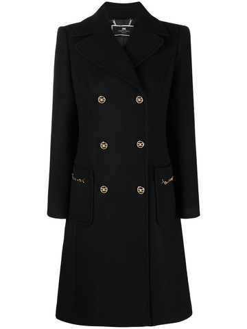 Elisabetta Franchi Double-Breasted Coat