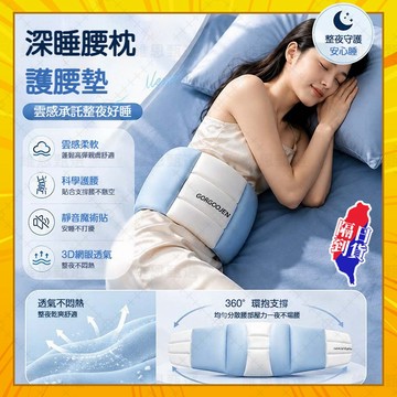 🌈免運隔日達🌈睡眠護腰帶 深睡護腰枕 全方位包覆 人體工學 側睡腰枕 睡眠腰墊腰託 腰部支撐器 久坐必備腰墊 環抱環保枕