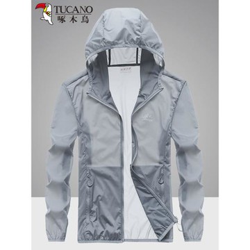 啄木鳥防曬衣男夏季超薄透氣男女士防曬服外套皮膚風衣防紫外線衫