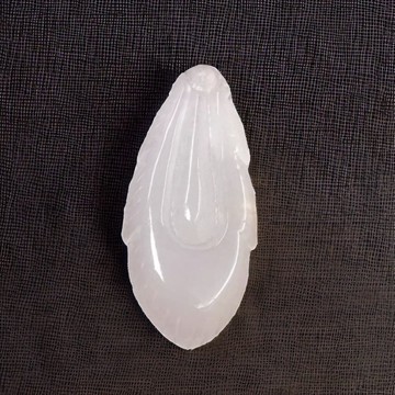 冰種翡翠羽毛| 裸石 | 天然緬甸玉A貨翡翠 | 送禮