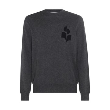 Marant - Grey Cotton Sweatshirt