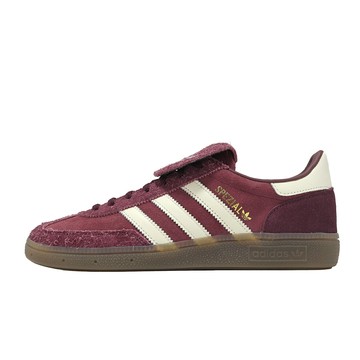 adidas 愛迪達 休閒鞋 Handball Spezial LT W 女鞋 酒紅 米白 麂皮 復古 KJ6216