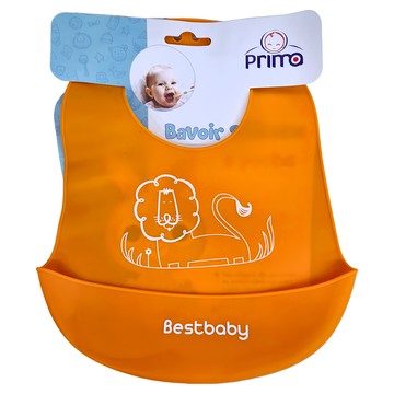 寶寶圍兜 BS8805B  橘色  3個  1組