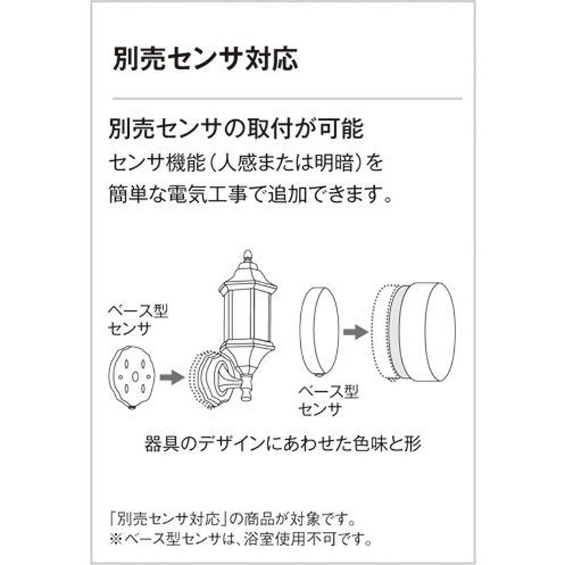 限定タイムセール 壁面専用 遠慮なくご質問ください※照明に適合するセンサーを選んでください OA075863 明暗センサー