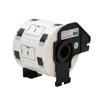 NEXTPAGE台灣榮工 Brother DK-11209 定型標籤帶 適用QL系列標籤機 62mm x 29mm 白底黑字 800張