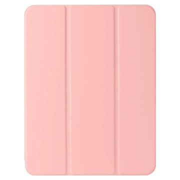 ANTIAN 智慧休眠喚醒內置筆槽平板皮套  嬰兒粉  1個  iPad Air7/Air6/Air5/Air4