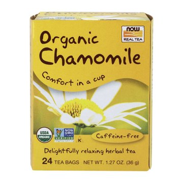 Comfy Chamomile Tea Organic 24 Bags by Now Foods