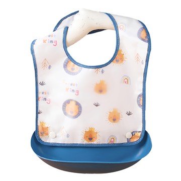 JAR嚴選 兒童可拆式防水圍兜 - 獅子  1件