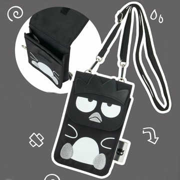 asdfkitty*酷企鵝 斜背手機包 斜背包 側背包 肩背包 收納包 手機袋-日本正版商品