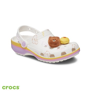 Crocs 卡駱馳 (中性鞋) LineFriends聯名 經典克駱格 Classic 經典系列209480-100