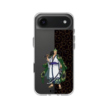 iPhone Air Clear Case（相機按鈕） 透明 - 航海王 One Piece - 和之國系列-索隆十郎