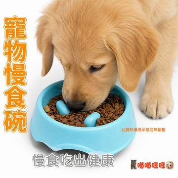 【喵喵旺旺B018】慢食碗 寵物碗/寵物飼料碗/寵物餵食/狗碗/狗狗碗/寵物用品/狗狗餵食
