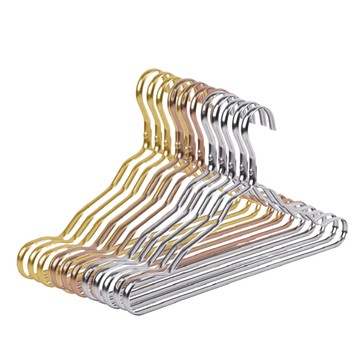 樂邦(一入5支)鋁合金衣架(曬衣架 收納 整理 晾衣)