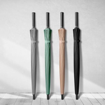 新款雨傘高爾夫傘汽車迎貴賓商務傘24骨直桿長柄廣告傘批發定 制