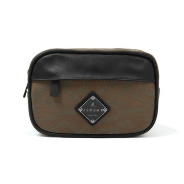 S.G Nike Jordan Shoulder Bag JD2433040AD-002 棕黑 可調背帶 可拆式 斜背包
