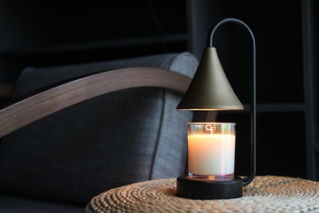 【LumiAroma光氛流域】旋鈕式融蠟燈座