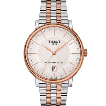 TISSOT 天梭 官方授權 Carson 經典機械錶 1212購物節 送禮推薦-40mm T1224072203101