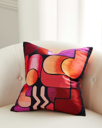 Lacroix Graphe Cushion, 18" Square