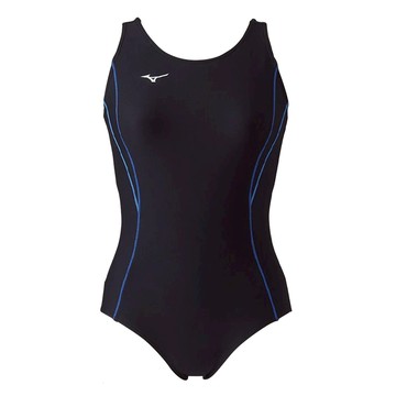 MIZUNO SWIM BASIC 女泳衣 女款素色 連身泳衣 N2MAAC11 【樂買網】
