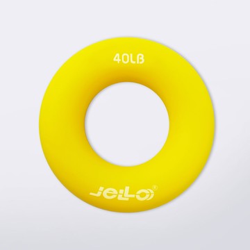 無毒矽膠握力圈 (顏色隨機出貨) 40LB 1800010 握力訓練 健身 瑜珈 復健 鍛鍊