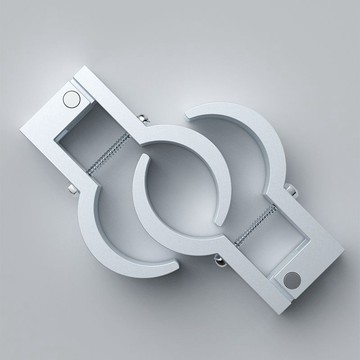 熱銷【五金】陽臺晾衣架萬用吊球吊環老款扇形杆通用飾球晾杆管套管箍鋼絲吊鉤 優選