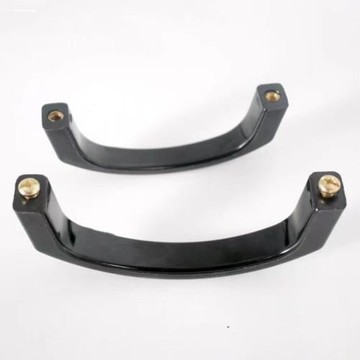 家用炒鍋大蓋配件膠木塑料雙孔防燙鍋耳把手柄不銹鋼鍋蓋帽提手柄